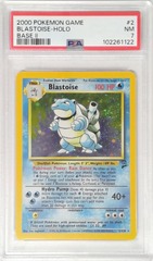 V1834: 2000: Blastoise: 2/130: Base 2: Game: PSA: 7: NM: 102261122
